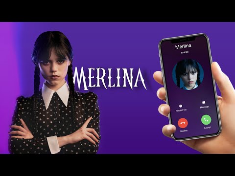 Llamada a Merlina💜🖤 - (Escucha lo que dice)😲