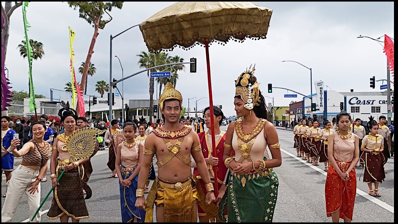 Cambodian New Year Parade 2022, Long Beach, California USA🇺🇸, Thanks