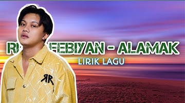 ALAMAK - RIZKY FEBIAN || LIRIK LAGU 