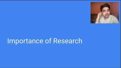 Research and Analysis Project Introduction Video