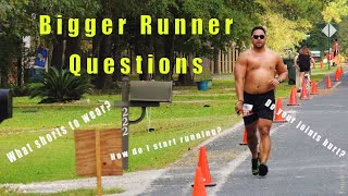 Overweight Runner Questions! ANSWERED!
