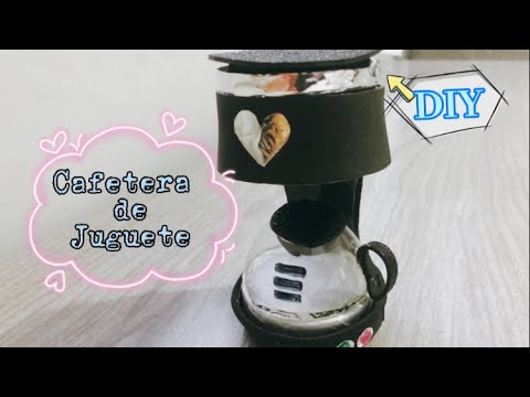 Cafetera de juguete /tutorial 