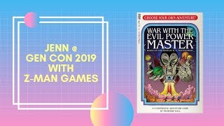 Jenn @ Gen Con 2019- War With the Evil Power Master (Z-Man Games)