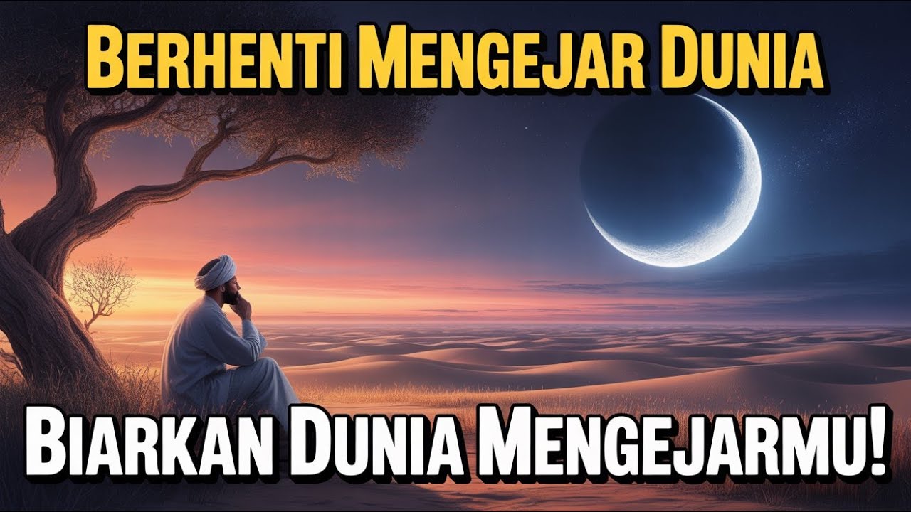 Biarkan Dunia Mengejarmu, Bukan Kamu Yang Mengejarnya - Hikmah Al Qur'an