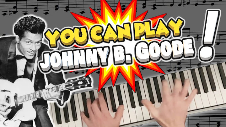 Johnny B. Goode Piano version - Piano performance video thumbnail
