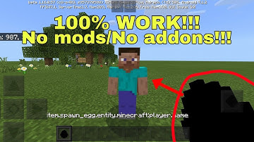 How to spawn player in minecraft 😱 (No addons!)