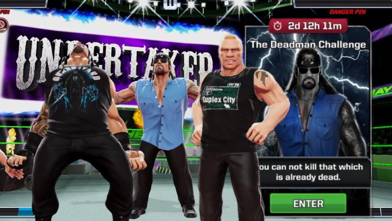 The Deadman Challenge WWE Mayhem