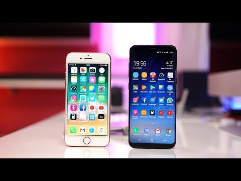 Apple iPhone 8 vs  Samsung Galaxy S8  Deutsch    SwagTab
