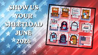 12 Patriotic Cards for Americas 250th Birthday | June 2026 SheetLoad of Cards