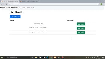Edit dan Delete Website✨