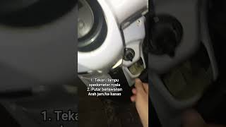 Cara Buka Jok Fazio / motor Yamaha fazzio