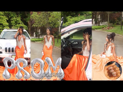 SENIOR PROM GRWM+VLOG | hair, nails, makeup, photoshoot……