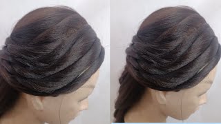 New hairstyle for long hair | hairstyle for girls | hairstyle for any functions