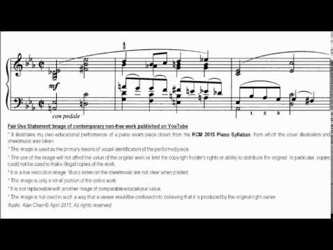 rcm piano 2015 grade 9 list d no 10 arlen arr shearing over the over the rainbow violin sheet music