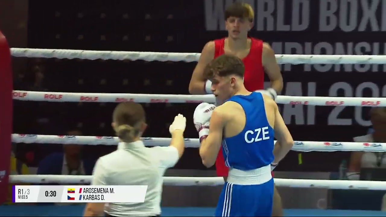 David Karbaš (CZE) vs. Matías Arosemena (ECU) IBA World Championships 2025 (63kg)