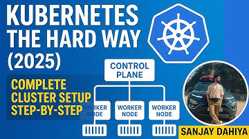 Kubernetes The Hard Way (2025) — Complete Cluster Setup Step-By-Step | Ultimate Real-World Guide