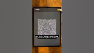 Easy Texture Brush in Procreate