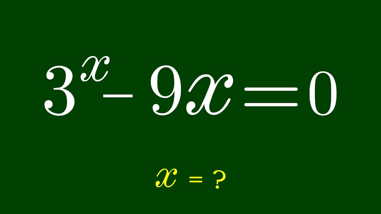 A Nice Algebra Problem | Math Olympiad | How to find out x=? - YouTube
