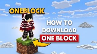 How to Download One Block Map in Minecraft Java 1.21.10 (Easy Tutorial) screenshot 2
