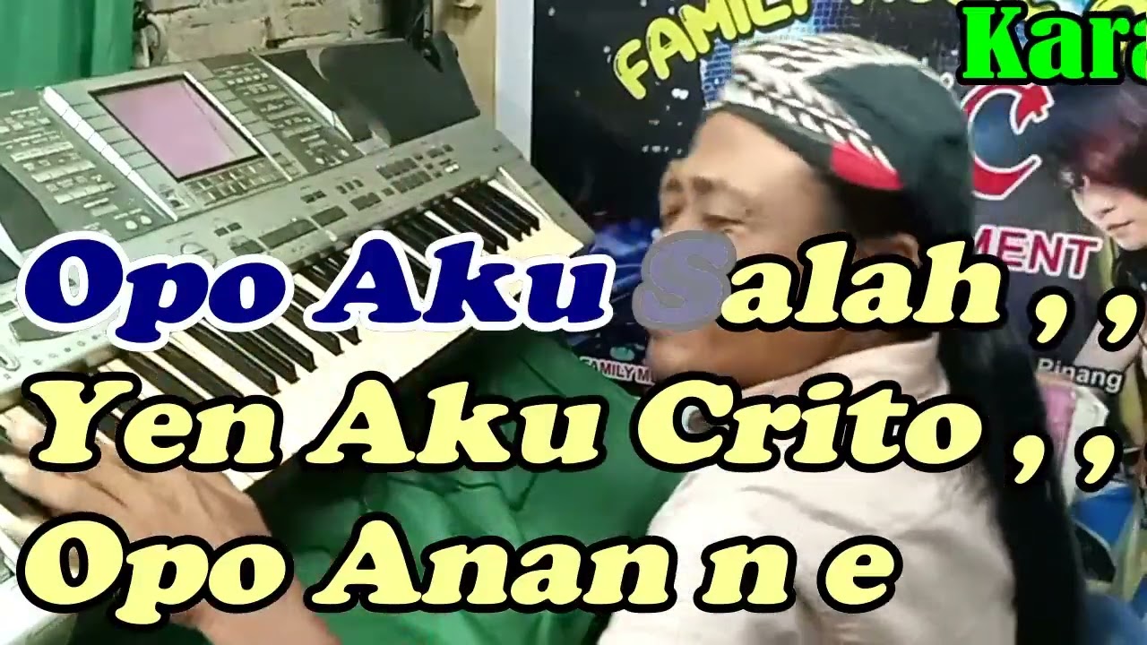 TATU Kentrung_NADA PRIA_By Didi Kempot | Versi Kentrung Manual || KARAOKE KN7000 FMC