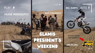 Glamis Dunes Got Wild! (President's Weekend 2024)  185 Vlogs EP5