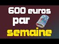 Gagner 600 euros rapidement gagner de largent en ligne