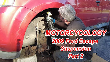 Real-Life Complete Removal an Installation of the Front Left Suspension on a 2nd Gen Escape/Tribute