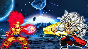 Yamoshi SSG OP (New) VS Xeno Goku V2 OP (all form) in Jump Force Mugen