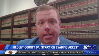 Blount County DA to pursue max penalties for evading police screenshot 2