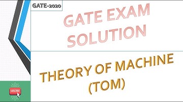 GATE-2020 exam solution || TOM || Set-2 || Q.N. 7 & 8 || damping factor || Grashof chain|| ME