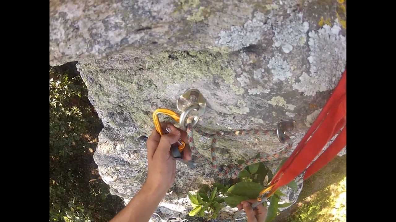 Zona de Escalada EL PICACHO, De primero Leading
