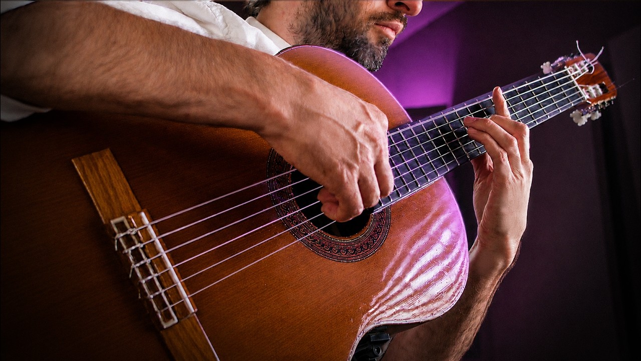 Aruarian Dance by Nujabes is perfect on classical guitar