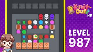Knit Out Level 987 Solution Walkthrough