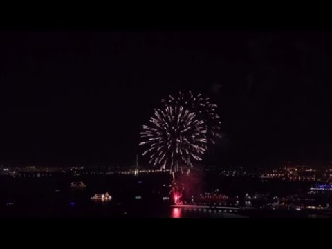 花火 Fireworks 横浜スパークリングナイト 横浜ハンマーヘッドから 21年11月日 Youtube