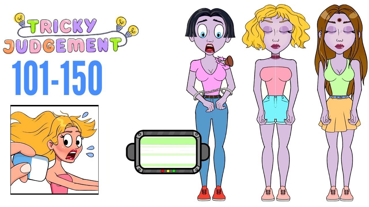 Judgment Game: Tricky Puzzles - Tricky Judgement - Funny Games - All Levels 100-150 Walkthrough