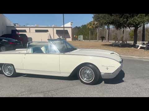 1962 Ford Thunderbird Sport Roadster Highlights