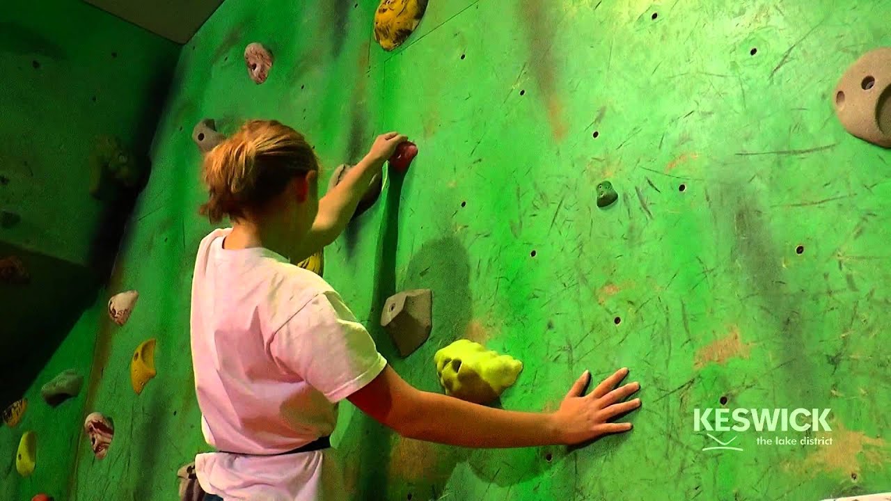 Keswick Climbing wall KTA YouTube