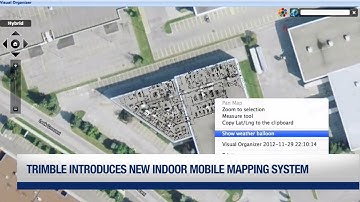 Trimble introduces new indoor mobile mapping system