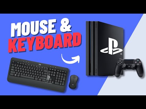 How to use Keyboard and Mouse on Playstation 4 (2023)