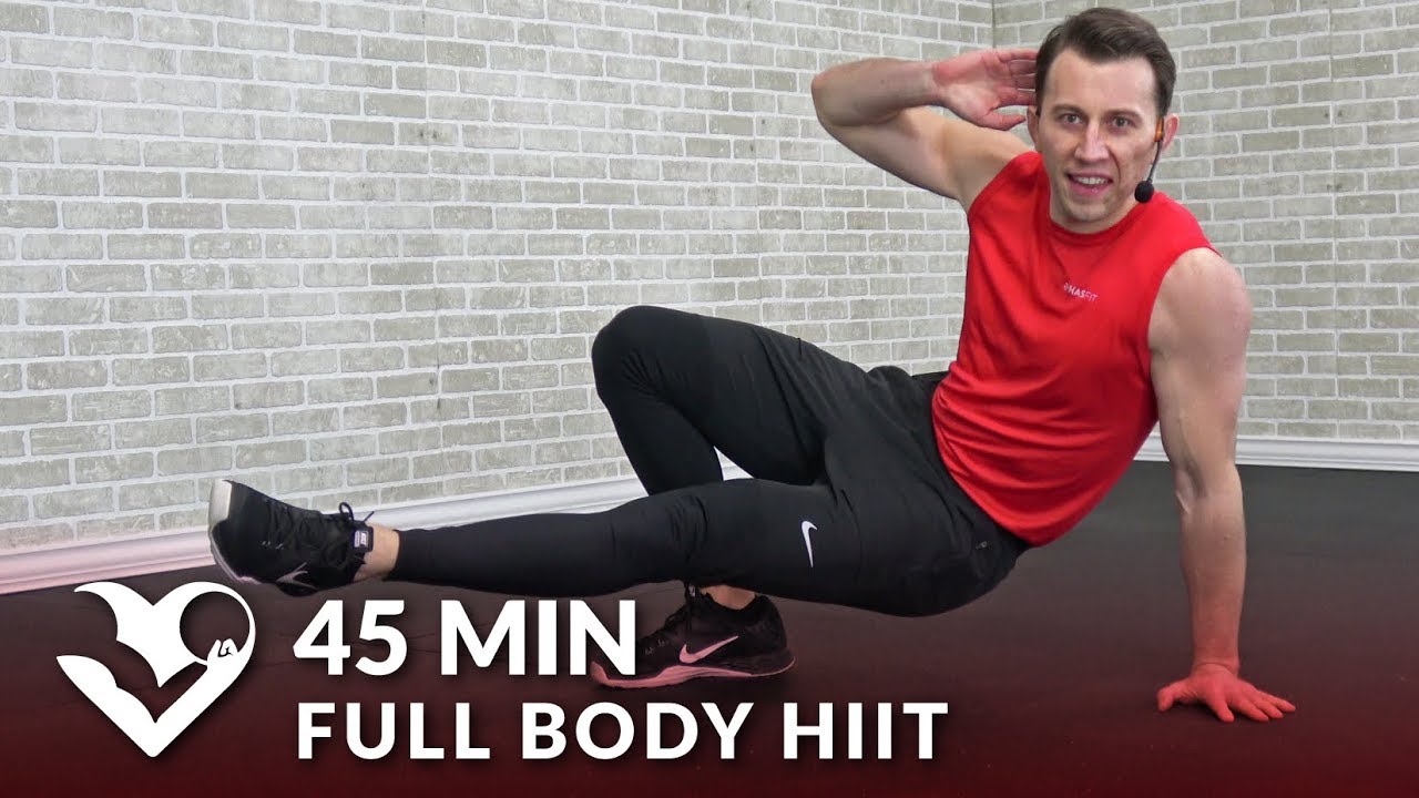 Minute Full Body Hiit Workout With Dumbbells Min Hiit Home Workout With Weights Youtube