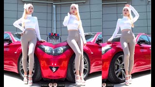 4K Video Models With Legging Fit Ev Gt Auto Festival 2021 Fancam By Modelpmt