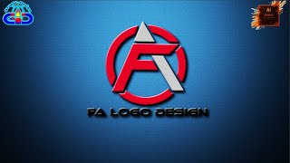 FA Logo Design in Adobe Illustrator Tutorials - Bangla | এফ এ লোগো ডিজাইন | Graphic Design