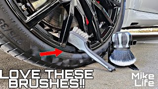 These Detailing Brushes Rock! Detail Factory Curveball & Tire Scrub Brush