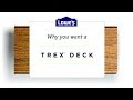 Trex Decking at Lowe's Trex Decking at Lowe's