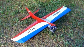 Control line - Flite Streak first flight - O.S. Max .25