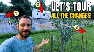 A Change After 6 Years, Plus Touring our Vineyard, Orchard and Garden