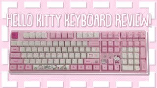 Unboxing Akko HELLO KITTY KEYBOARD & KEYCAPS! + Typing ASMR 💕 (SO CUTE!) screenshot 2