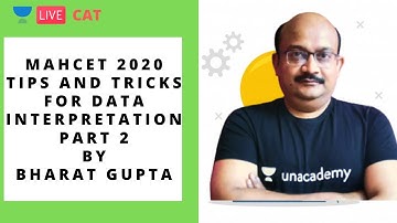 MAHCET 2020 | Tips and Tricks for DATA INTERPRETATION Part 2 | Bharat Gupta
