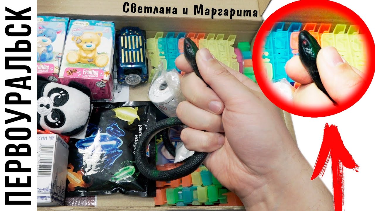 Змея в ПОСЫЛКЕ от ПОДПИСЧИКА! Светлана и Маргарита Первоуральск