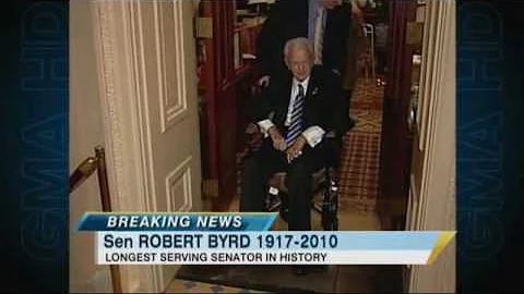West Virginia Senator Robert C. Byrd Dies at 92